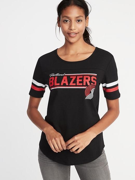 Old Navy Womens Nba Team Tee For Women Trailblazers Size Xs