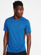 Old Navy Mens Go-fresh Anti-odor Tee For Men Royal Riviera Size M