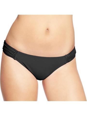 Old Navy Old Navy Womens Ruched Bikini Bottoms - Black Jack