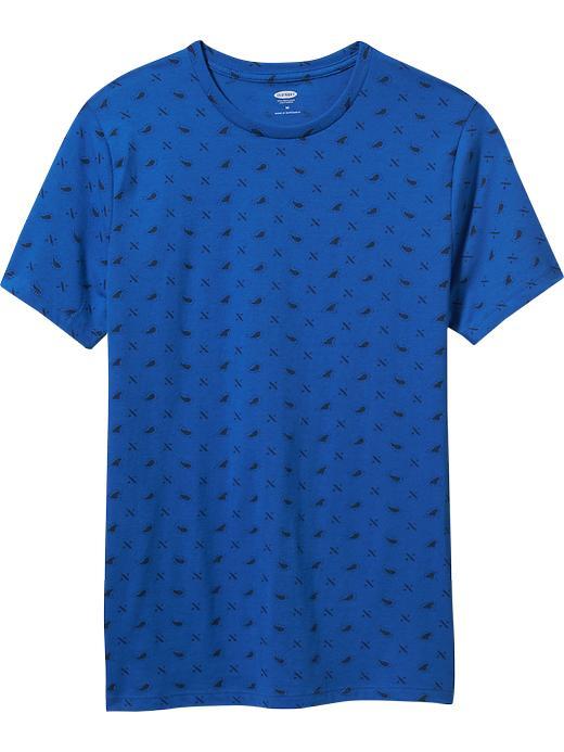 Old Navy Mens Surf Graphic Tees Size Xxl Big - Blue Hiss