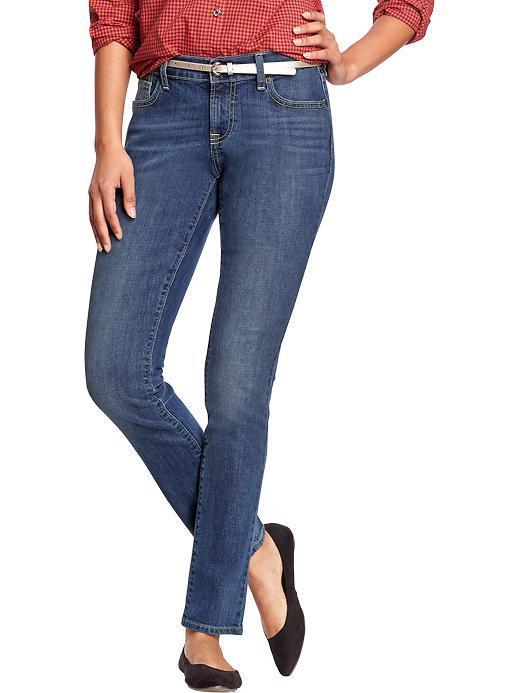 Old Navy Womens The Flirt Skinny Jeans - Blue Reeds