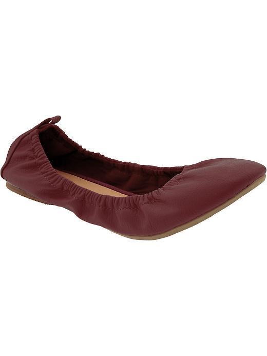 Old Navy Womens Scrunch Ballet Flats - Go Pinot Go