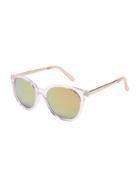 Old Navy Round Metal Temple Sunglasses For Women - Pink