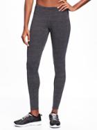 Old Navy Go Warm Reflective Running Tights For Women - Carbon Bottom