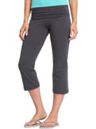 Old Navy Womens Fold Over Yoga Capris - Carbon