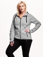 Old Navy Performance Fleece Plus Size Hoodie Size 1x Plus - Light Heather Gray