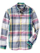 Old Navy Mens Slim Fit Classic Shirts Size Xxl Big - Green Vale