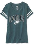 Old Navy Nfl V Neck Tee For Women - Eagles
