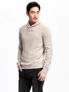 Old Navy Shawl Collar Sweater For Men - Latte Beige