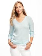 Old Navy Classic V Neck Pullover For Women - Sky Way