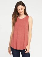 Old Navy High Neck Brushed Knit Swing Tank For Women - Spice Girl
