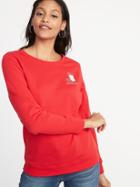 Old Navy Womens Relaxed Graphic Vintage Sweatshirt For Women Santa Understands Size Xxl