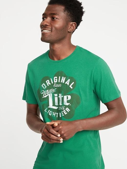 Miller Lite&#174 St. Patrick&#39;s Day Tee For Men
