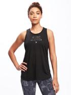 Old Navy Go Dry Performance Muscle Tank For Women - Black Jack 3