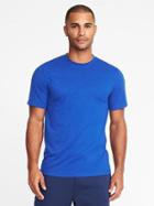 Old Navy Mens Built-in Flex Go-dry Performance Tee For Men Prize Winner Blue Size L