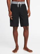 Old Navy Mens Board Shorts For Men (10) Black Size 44w