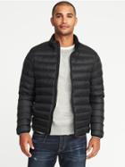Old Navy Mens Packable Narrow-channel Down Jacket For Men Black Size Xxxl