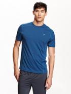 Old Navy Mens Go Dry Training Tees Size L Tall - Royal Riviera Poly