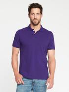 Old Navy Built In Flex Pro Polo For Men - Royal Purple