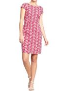 Old Navy Womens Embroidered Floral Shift Dresses - Electric Youth