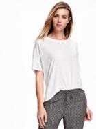 Old Navy Oversized Tee For Women - White