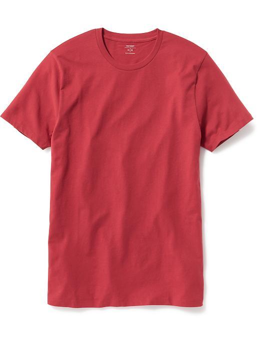 Old Navy Soft Washed Crew Neck Tee For Men - Right Said Red