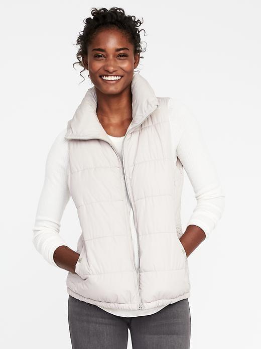 Old Navy Frost Free Vest For Women - Steel Wool