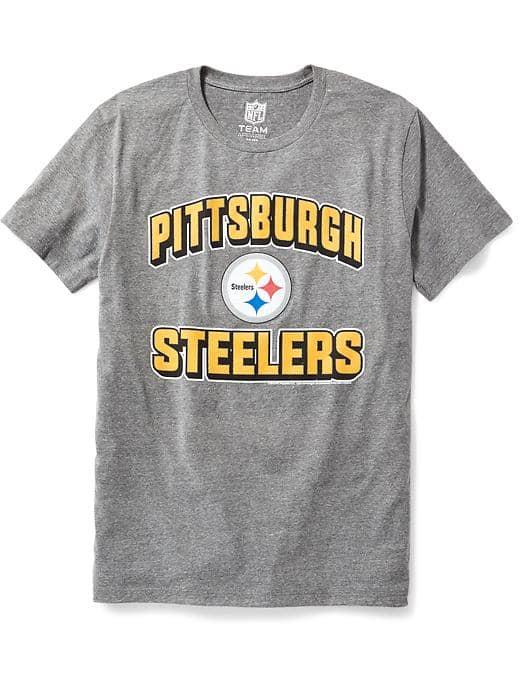Old Navy Nfl Team Graphic Tee For Men - Steelers