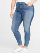 Old Navy Womens High-rise Secret-slim Pockets Rockstar Super Skinny Plus-size Jeans Mendel Size 20