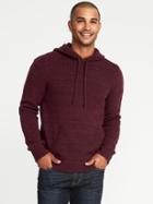 Old Navy Mens Sweater-knit Hoodie For Men Raisin Arizona Size M