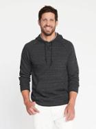 Old Navy Fleece Pullover Hoodie For Men - Dark Charcoal Gray