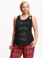 Old Navy Womens Plus Waffle Knit Tank Size 1x Plus - Grey