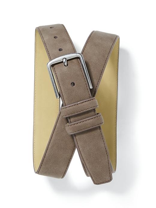 Old Navy Mens Sueded Dress Belt For Men Surplus Khaki Size Xxl