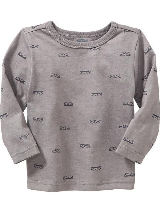 Old Navy Patterned Long Sleeve Tee - Carbon