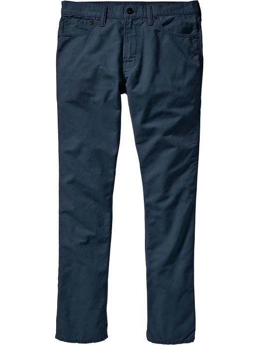 Old Navy Mens 5 Pocket Canvas Pants - Midnight Madness