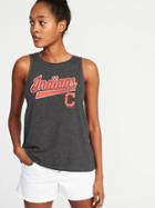 Old Navy Womens Mlb Team High-neck Tank For Women Cleveland Indians Size Xxl