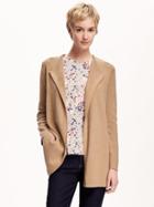 Old Navy Soft Structure Open Front Cardi For Women - Caramel