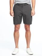 Old Navy Built In Flex Patterned Signature Shorts For Men 9 - Dark Gray
