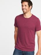 Old Navy Mens Soft-washed Perfect-fit Tee For Men Boysenberry Juice Size Xxxl