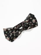 Old Navy Womens Chiffon Bow-tie Headwrap For Women Black Wheat Floral Size One Size