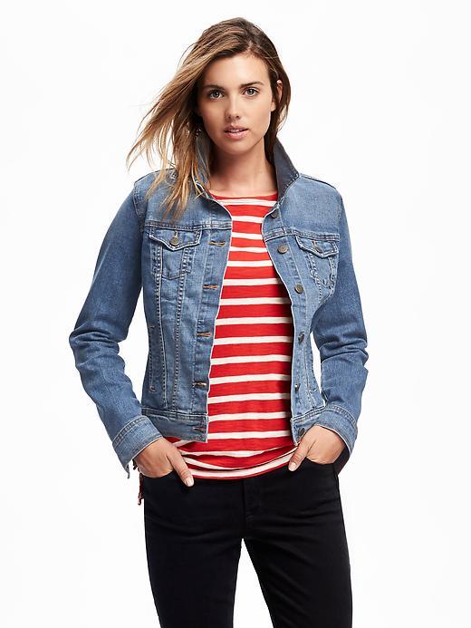 Old Navy Denim Jacket For Women - New Medium Authentic