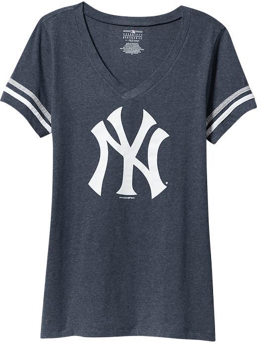 Old Navy Womens Mlb Team Tees - N.y. Yankees