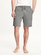 Old Navy Jersey Knit Lounge Shorts For Men - Light Heather Gray