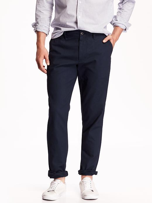 Old Navy Mens New Broken In Straight Leg Khakis Size 44w 30l Big - Classic Navy
