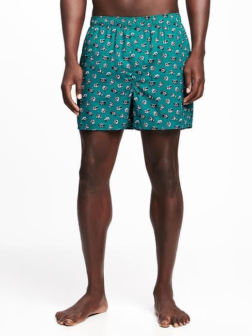 Old Navy Printed Boxer Shorts For Men - Camera