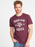 Old Navy Mens College-team Graphic Tee For Men Texas A&m Size L
