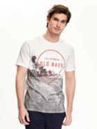 Old Navy Graphic Logo Tee For Men - Bright White 2