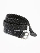 Braided Faux-leather Belt For Women (1)