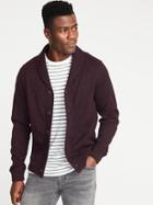 Old Navy Mens Shawl-collar Cardigan For Men Raisin Arizona Size Xs