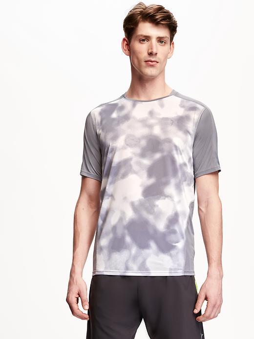 Old Navy Go Dry Cool Micro Texture Performance Tee For Men - Fleet Week